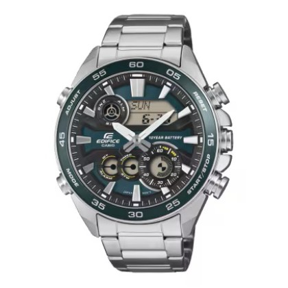 Casio Edifice ERA-130D-3A Analog Digital Stainless Steel Men Watch